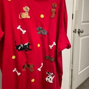 Bechamel II dog cotton tee